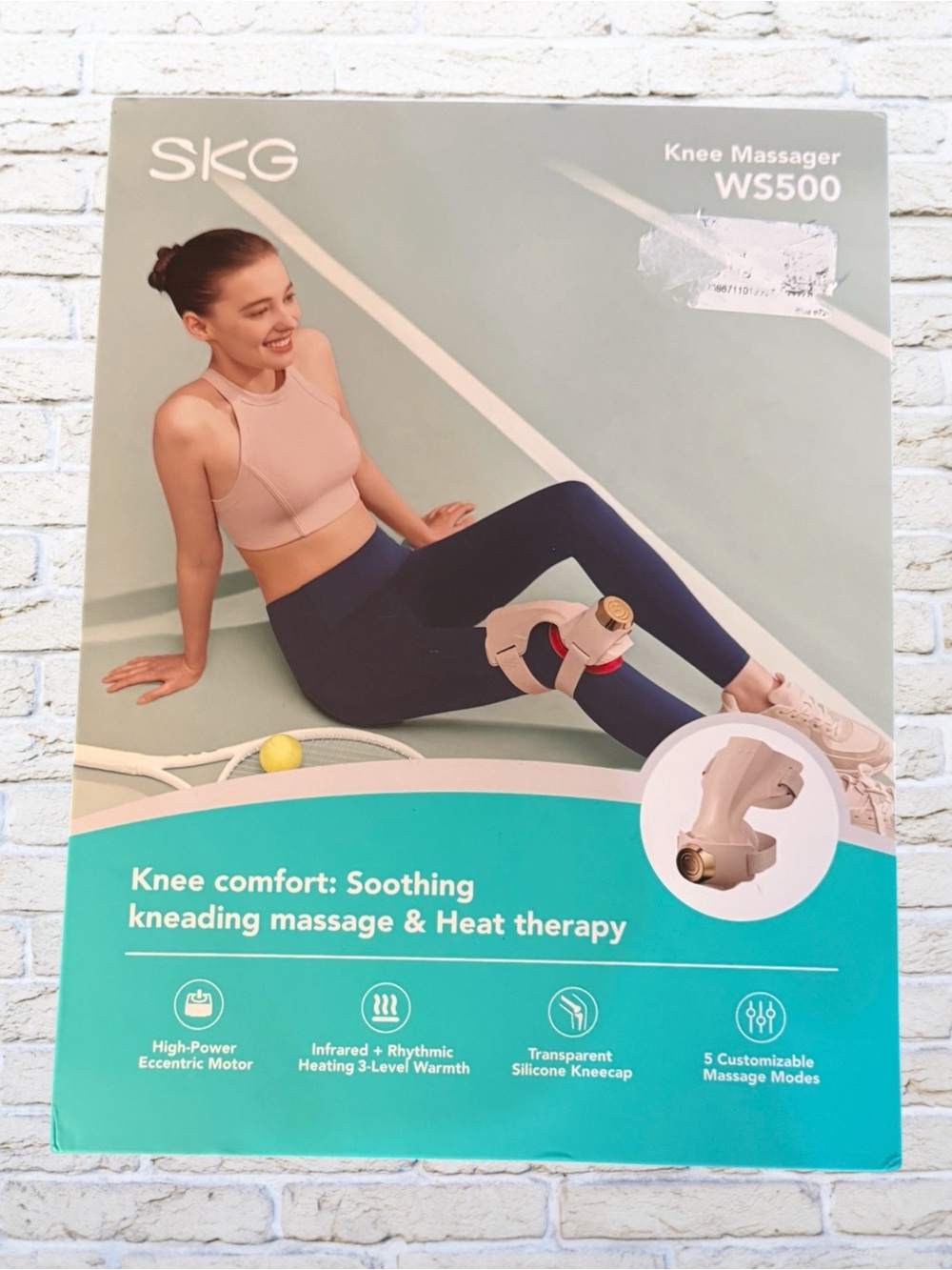 SKG WS500 Knee Massager : Heat Therapy and Kneading Massage